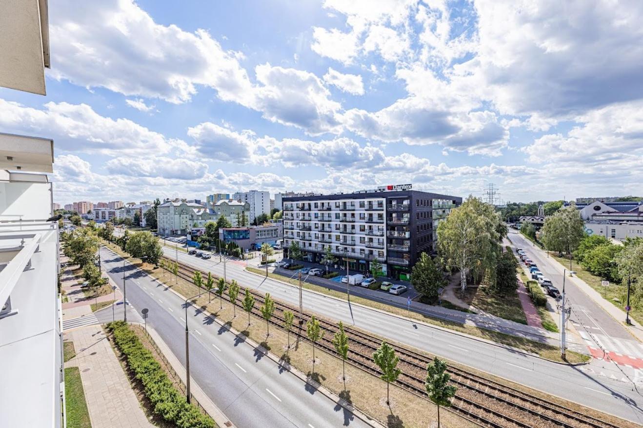 Fajny Apartament Z Parkingiem, Obok Metra. Βαρσοβία Εξωτερικό φωτογραφία