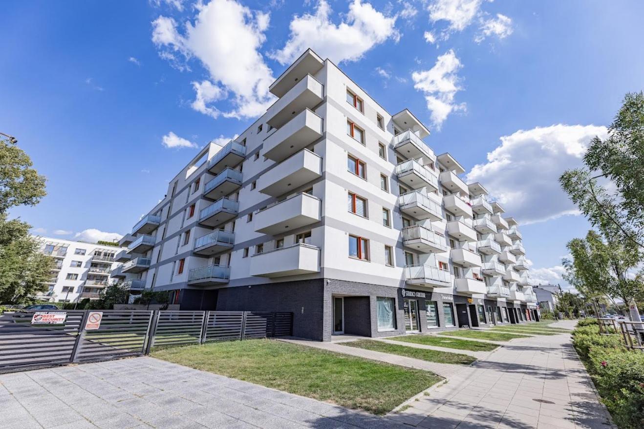 Fajny Apartament Z Parkingiem, Obok Metra. Βαρσοβία Εξωτερικό φωτογραφία