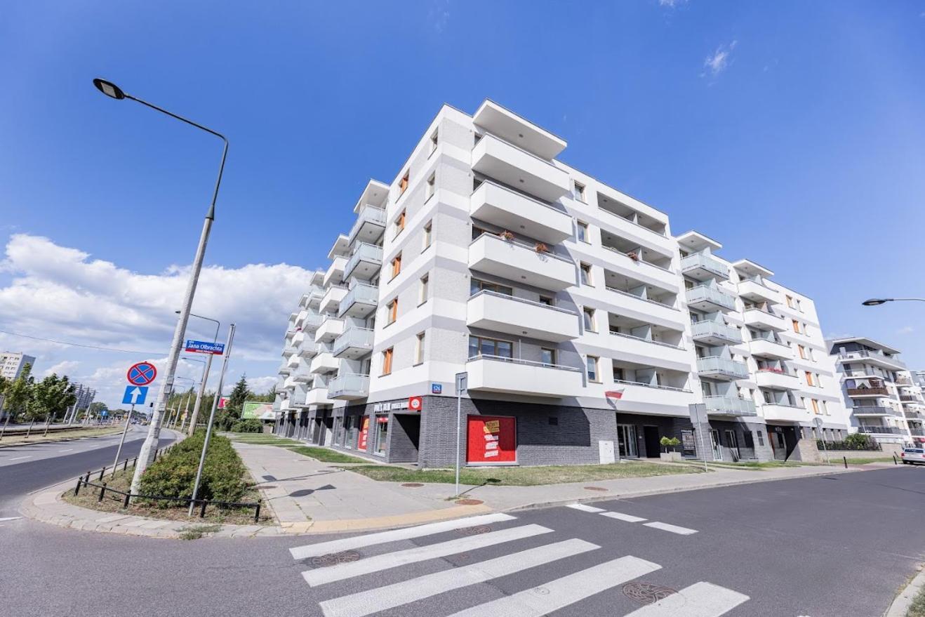 Fajny Apartament Z Parkingiem, Obok Metra. Βαρσοβία Εξωτερικό φωτογραφία